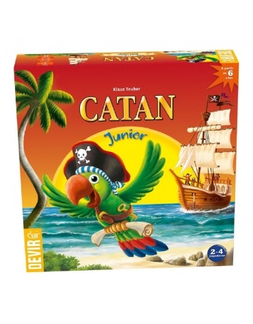 Catan Junior - Juego de Mesa Infantil 03-001-0199 Devir Devir