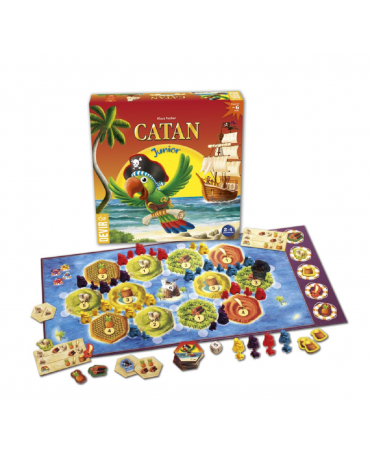 Catan Junior - Juego de Mesa Infantil 03-001-0199 Devir Devir