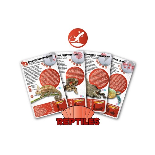 Luminias Baraja Reptiles LUMREPT884764  Luminias