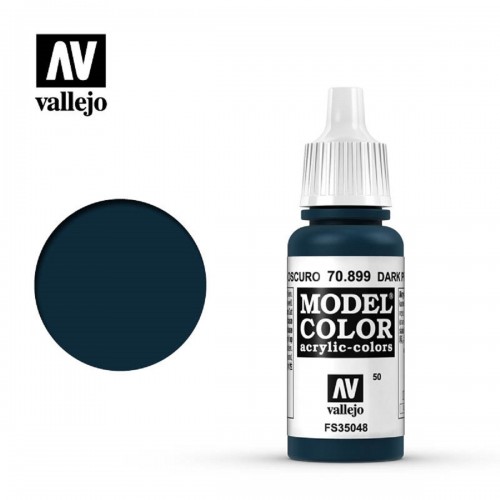 Acrilico Model Color - Azul Prusia Oscuro Mate MC29551708999  Vallejo