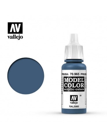 Acrilico Model Color - Azul de Prusia Mate MC29551709651  Vallejo