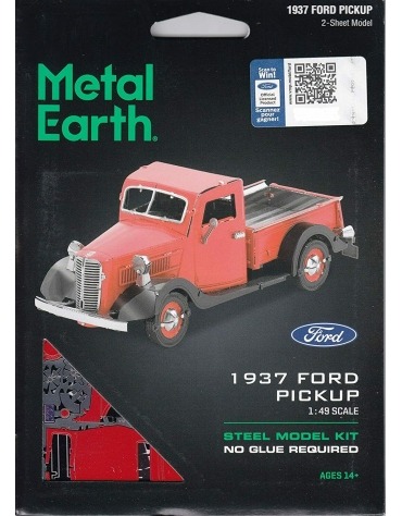 Ford 1937 Pickup Truck 15-001-0046 Metal Earth Metal Earth